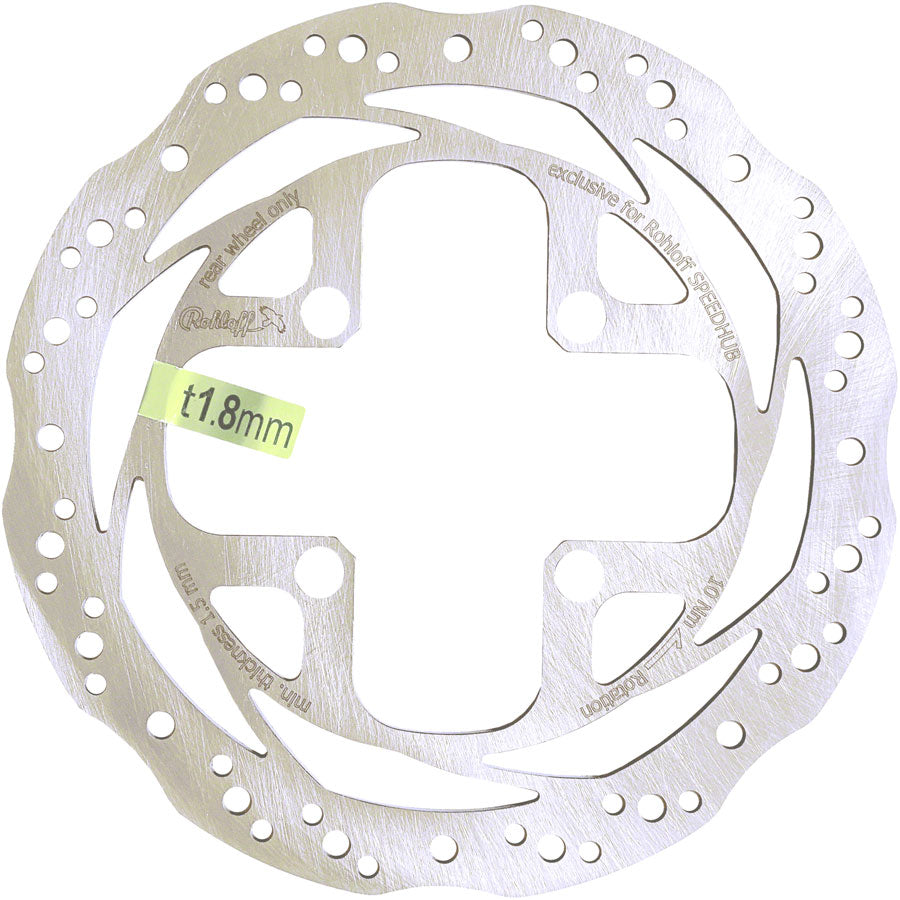 Rohloff Speedhub Disc Brake Rotor - 160mm, 4-Bolt, Silver 1
