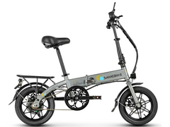 SAMEBIKE YINYU14 250W Compact Folding E-Bike-55+Nm Daily Commuting All Terrain E-Bike