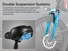 SAMEBIKE 20LVXD30-II 250W Folding Electric Bike-Fast, convenient, lightweight, multifunctional