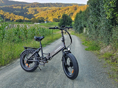 SAMEBIKE LOTDM200-II Fat Tire Electric Mountain Bike-70+Nm Powerful E-Bike With Smart NFC Key