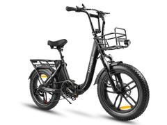 SAMEBIKE C05 Pro Step-through Folding E-Bike-55+Nm Step-Thru Foldable Fat Tire E-Bike