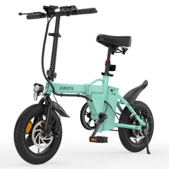 ESKUTE F100 Vélo électrique pliant mini 14" Moteur 250W Batterie 36V 9Ah