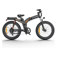 ENGWE X24 24" składany rower elektryczny MTB z grubymi oponami 1200W (szczytowa moc) silnik 48V 29.2Ah podwójna bateria