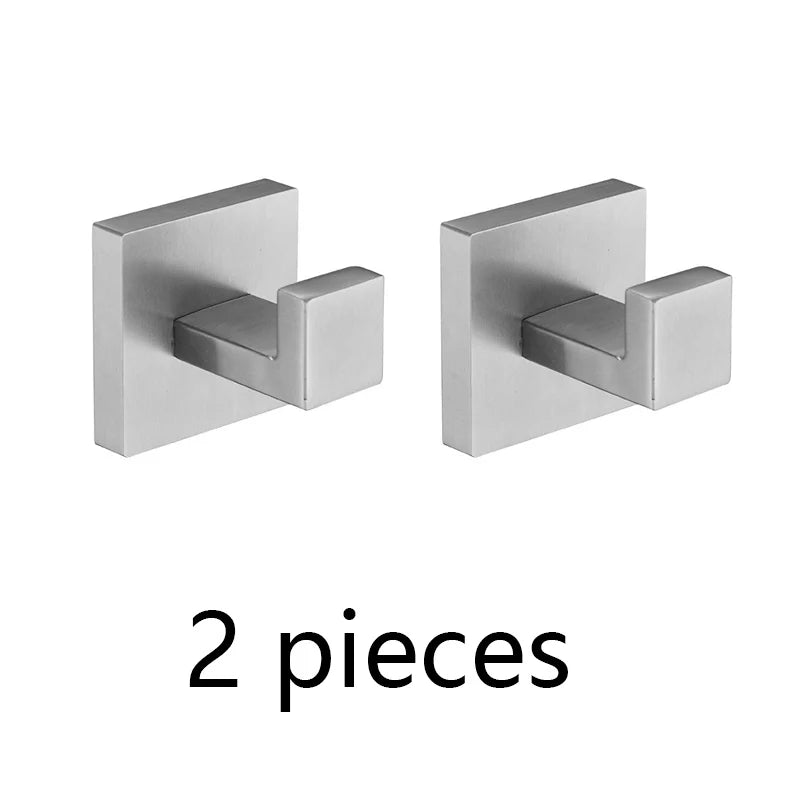 Stainless Steel Bathroom Brushed Nickel Towel Rack Toilet