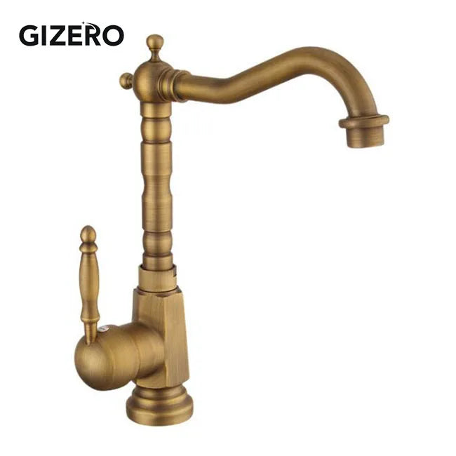 Antique Retro Faucet Basin Mixer Bathroom Cold Water