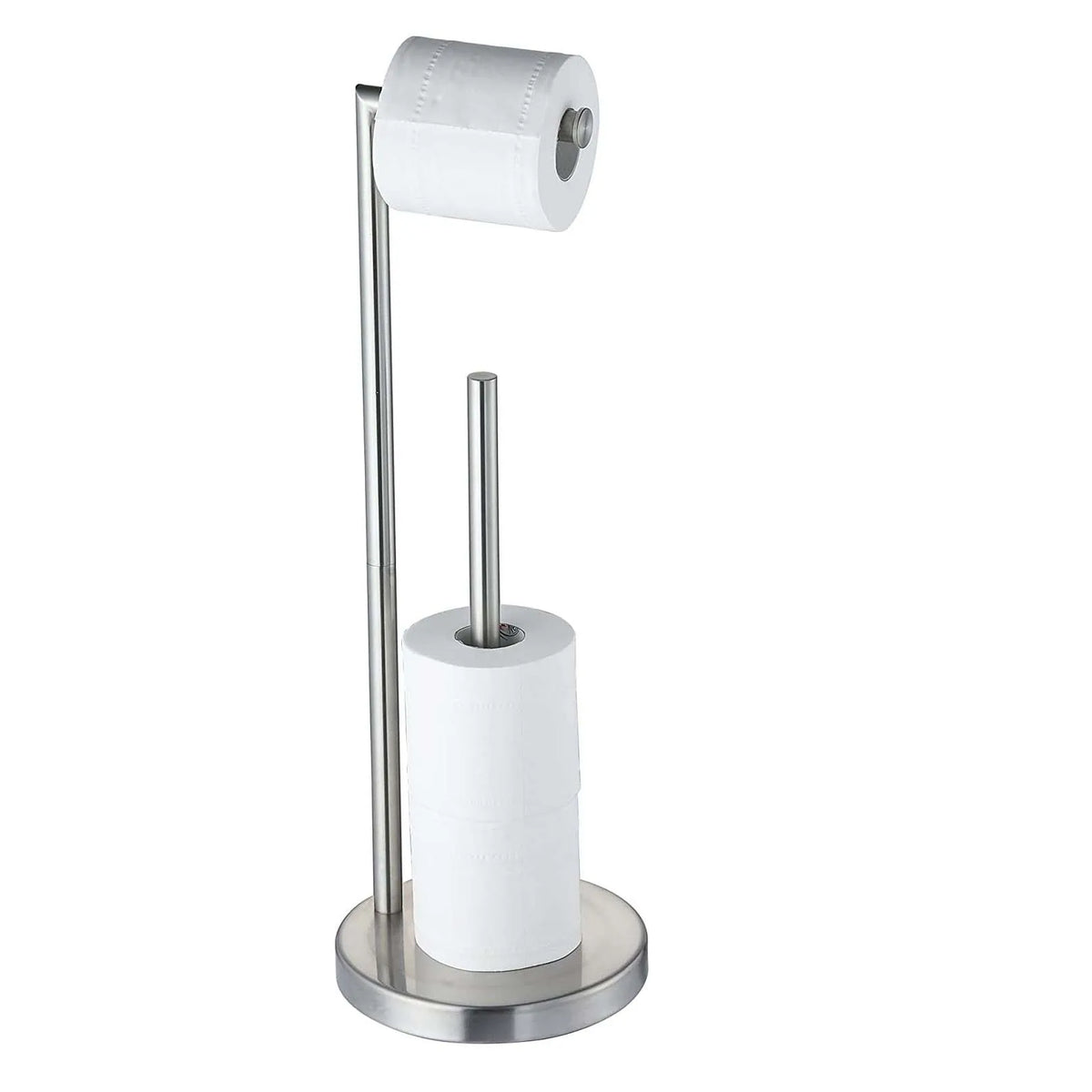 Floor-To-Ceiling Toilet Brush Holder Stainless Steel Toilet