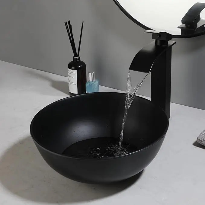 Kemaidi Bathroom Sink Vessel Sink Basin Above Counter