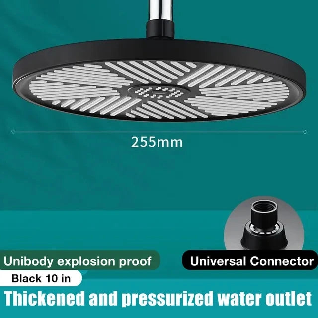 6/9 Inch Large Flow Supercharge Rain Shower Head