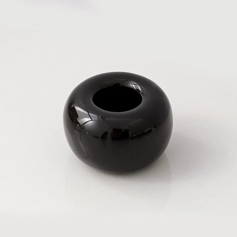 Pc Mini Ceramics Handmade Toothbrush Holder Stand Bathroom