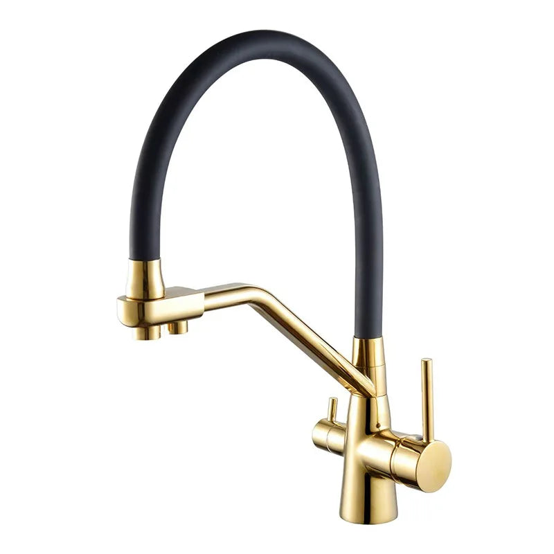 Filtered Sink Faucets Purification Tap 360 Rotate Water