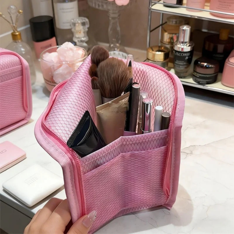 Breathable Mesh Shower Caddy & Makeup Organizer -