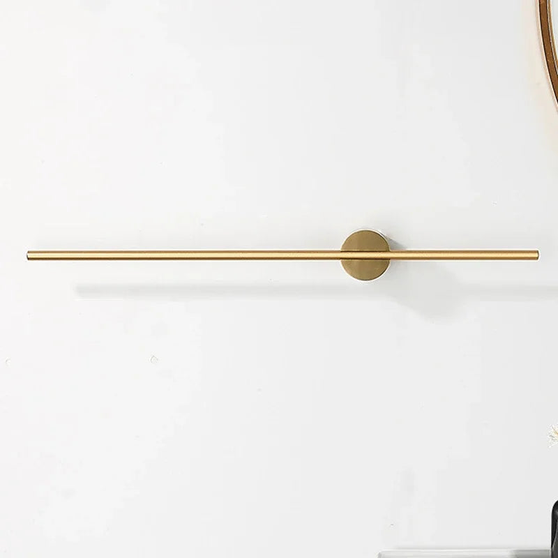 Light Luxury Towel Rack Creative Brushed Gold Adjustable