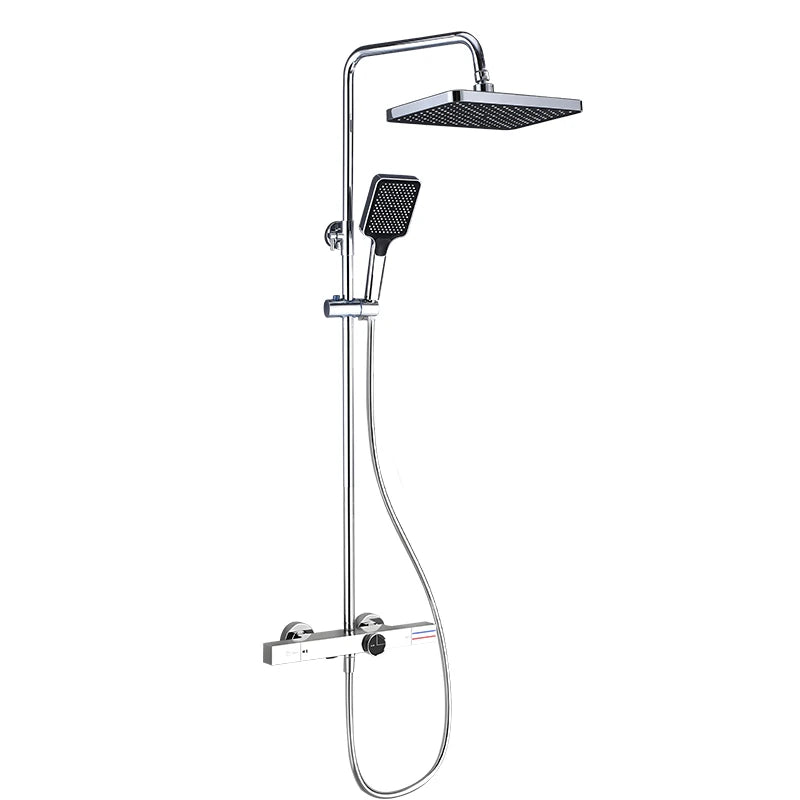 Vgx Thermostatic Shower System Gold Shower Luxury Bathroom