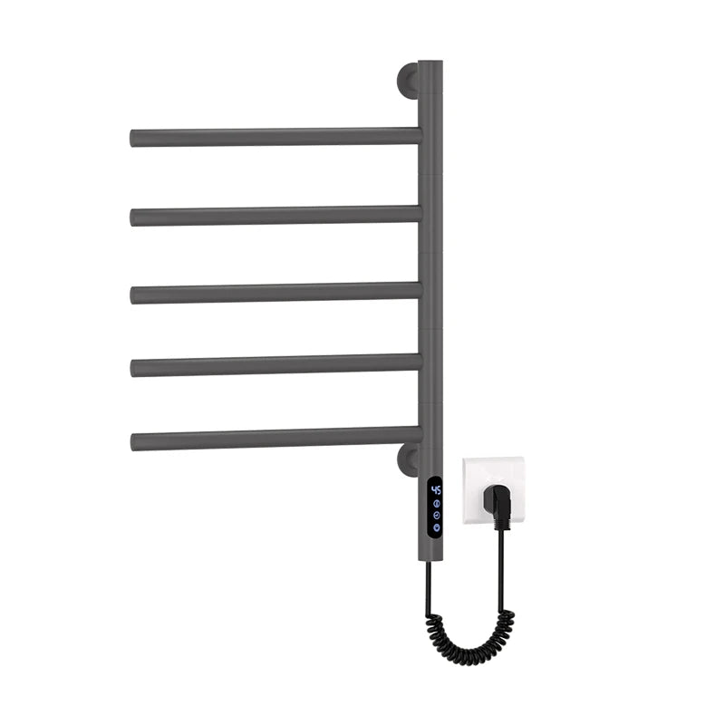 Heated Electric Towel Rack Smart Touch Temperature Time