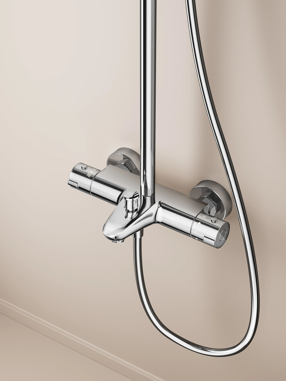 Modes Bathroom Thermostatic Faucet Shower Bathtub Faucet Luxury