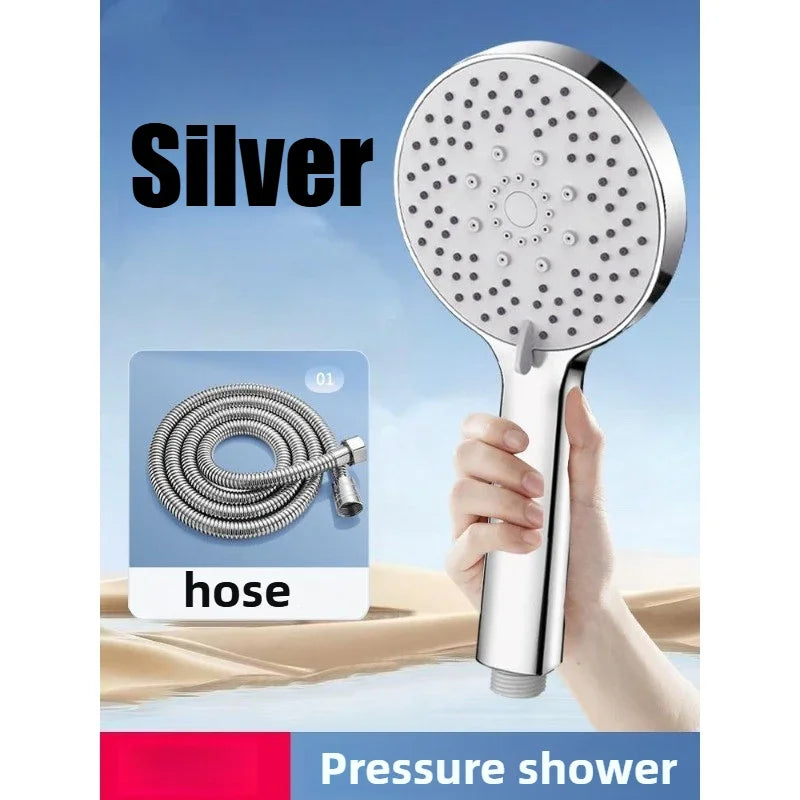 Bathroom Sprayer Shower Head Water Saving Handheld Rain