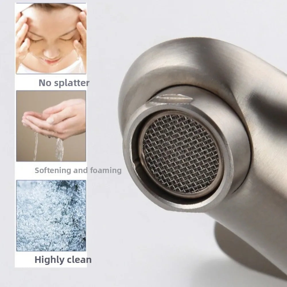 Handle Stainless Steel Faucet Anti-Leakage Multi Functional