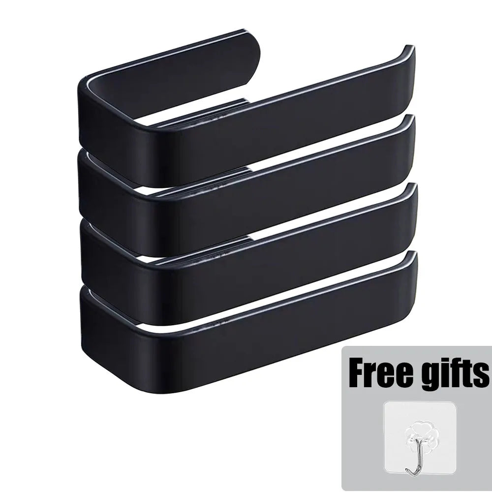 Non-Punched Towel Rack Bathroom Rack Self-Adhesive Bathroom Towel