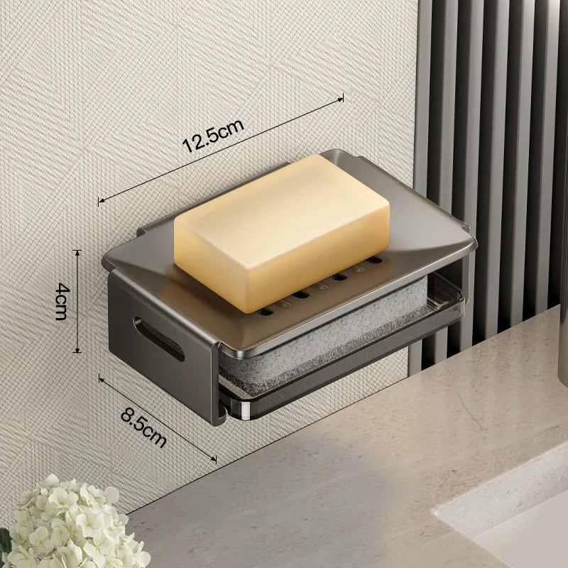 Ym Bathroom Punching Wall Mounted Space Aluminum Toilet
