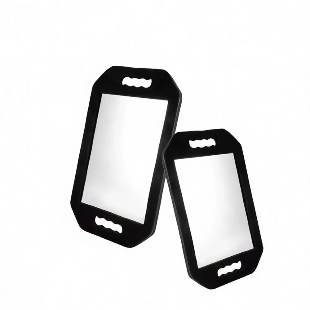 Professional Hair Styling Mirror Handheld Barber Clear Hd
