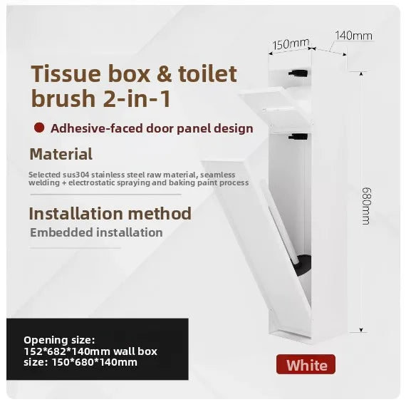 Concealed Bathroom Toilet Hotel Apartment Up Down Open
