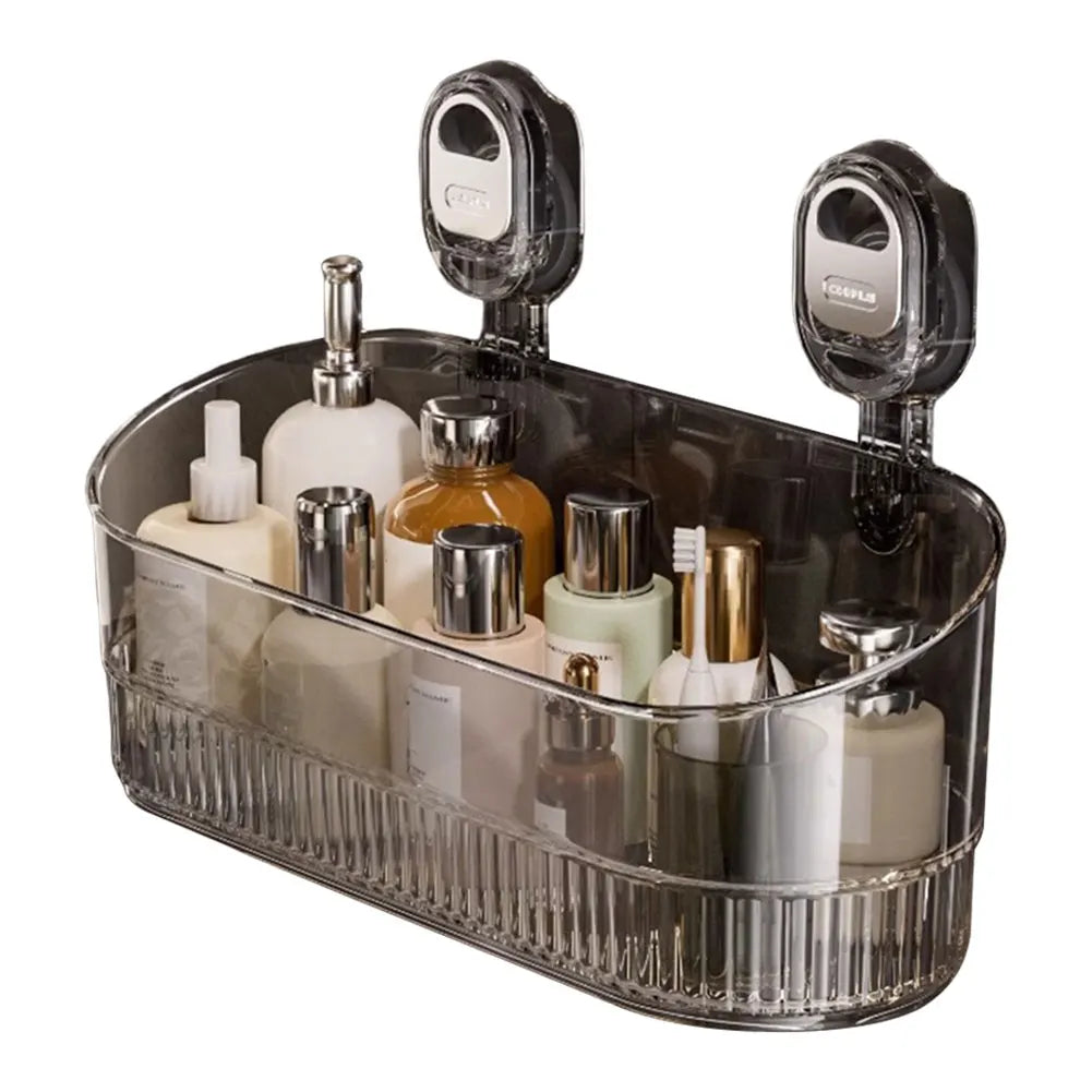 Hanging Shower Shelf Suction Storage Box Large Capacity