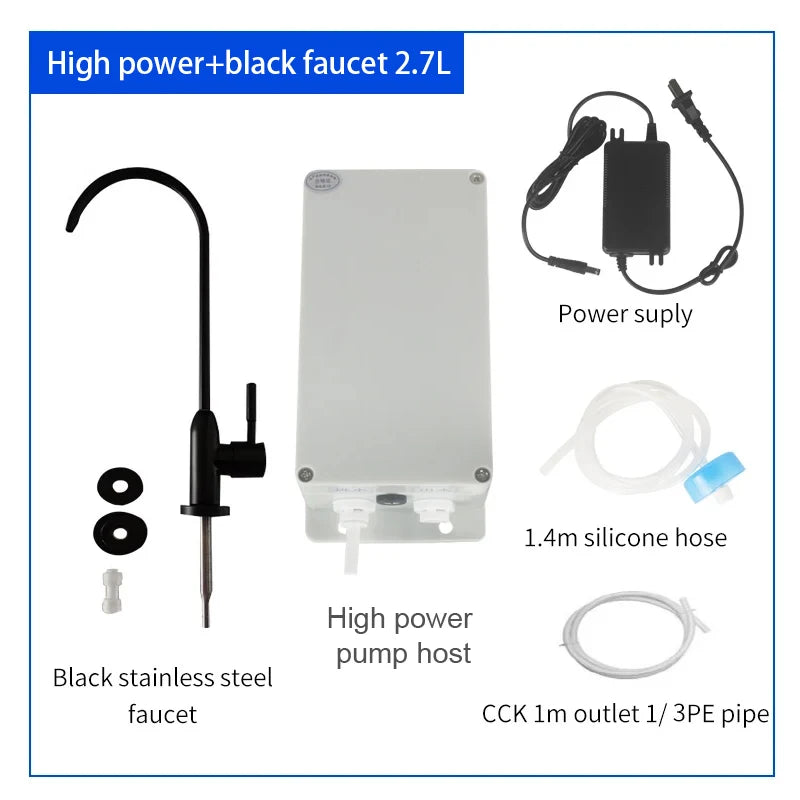12v Caravan Electric Water Pump Faucet Automatic Water