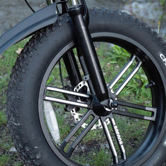 LUCKEEP X1 20" Składany Rower Elektryczny 1000W (1500W Szczyt) Silnik 48V 15Ah Bateria