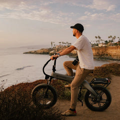 LUCKEEP X1 20" Składany Rower Elektryczny 1000W (1500W Szczyt) Silnik 48V 15Ah Bateria