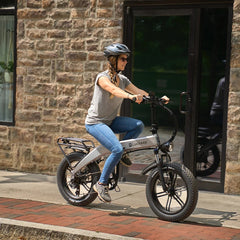 LUCKEEP X1 20" Składany Rower Elektryczny 1000W (1500W Szczyt) Silnik 48V 15Ah Bateria