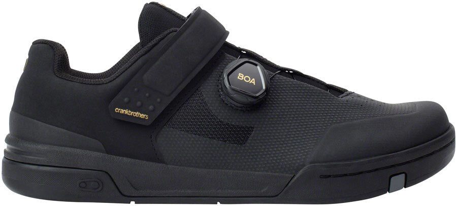 Crank Brothers Stamp Shoe Boa Black/Gold/Black 7.5 1