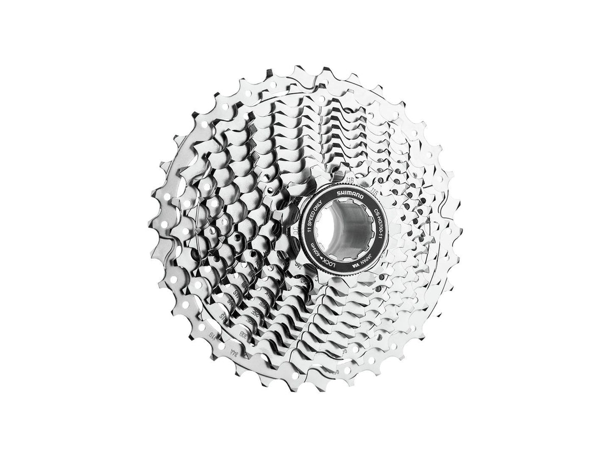 Shimano HG700 105 11-Speed Bicycle Cassette 11-34t Silver 2