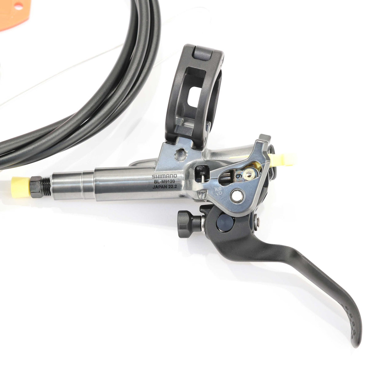 Shimano XTR M9120 Disc Brake Set, Rear Right, 1700mm Hose, 4-Piston, Resin 5