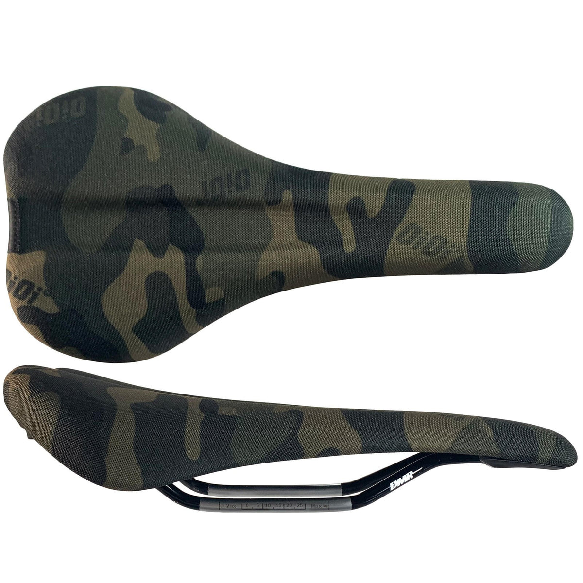 DMR OiOi Saddle - Camo Green - CrMo Rails Mountain MTB Bike 1