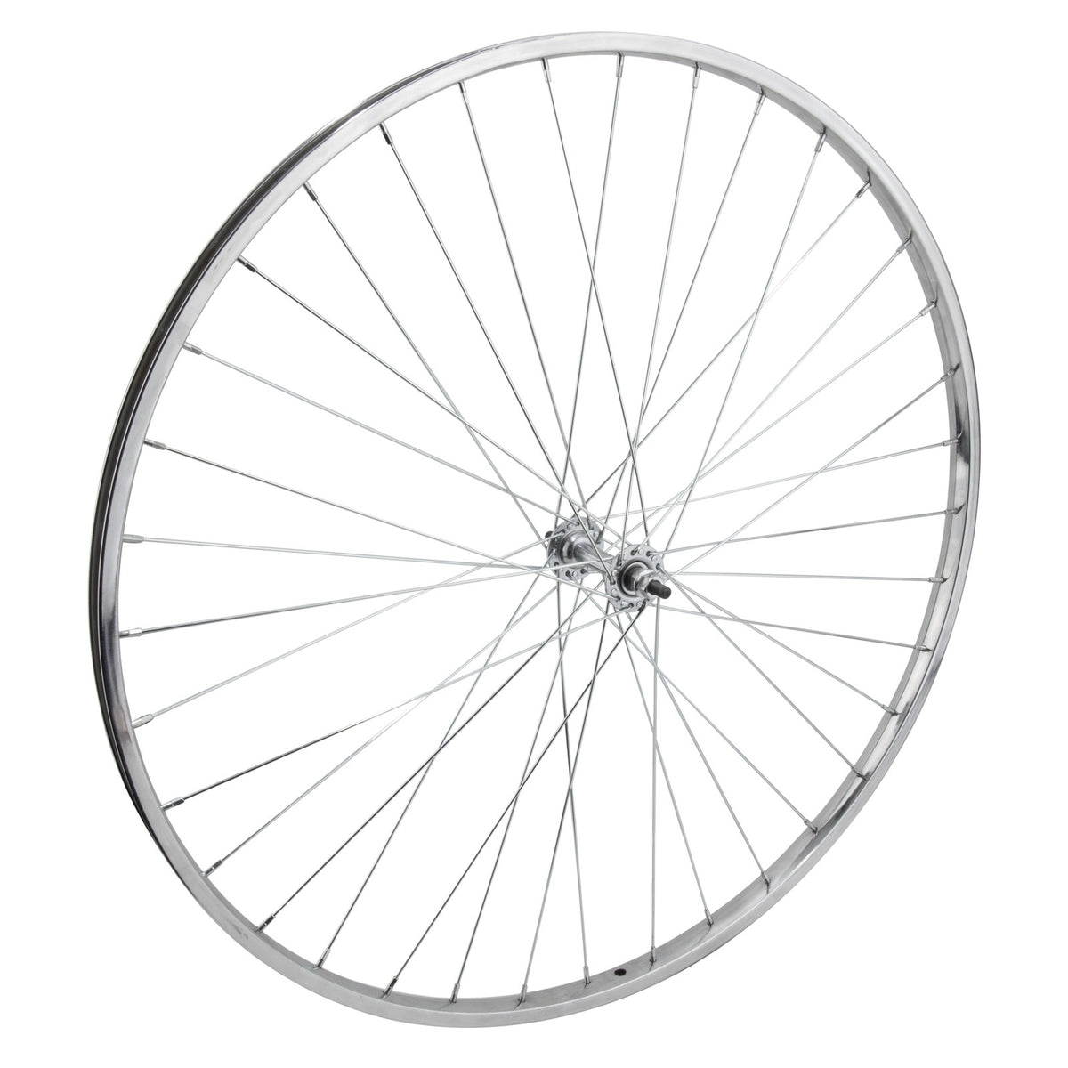 StaTru/Osco 27X1-1/4 Steel Front Bicycle Wheel 5/16" Chrome 1