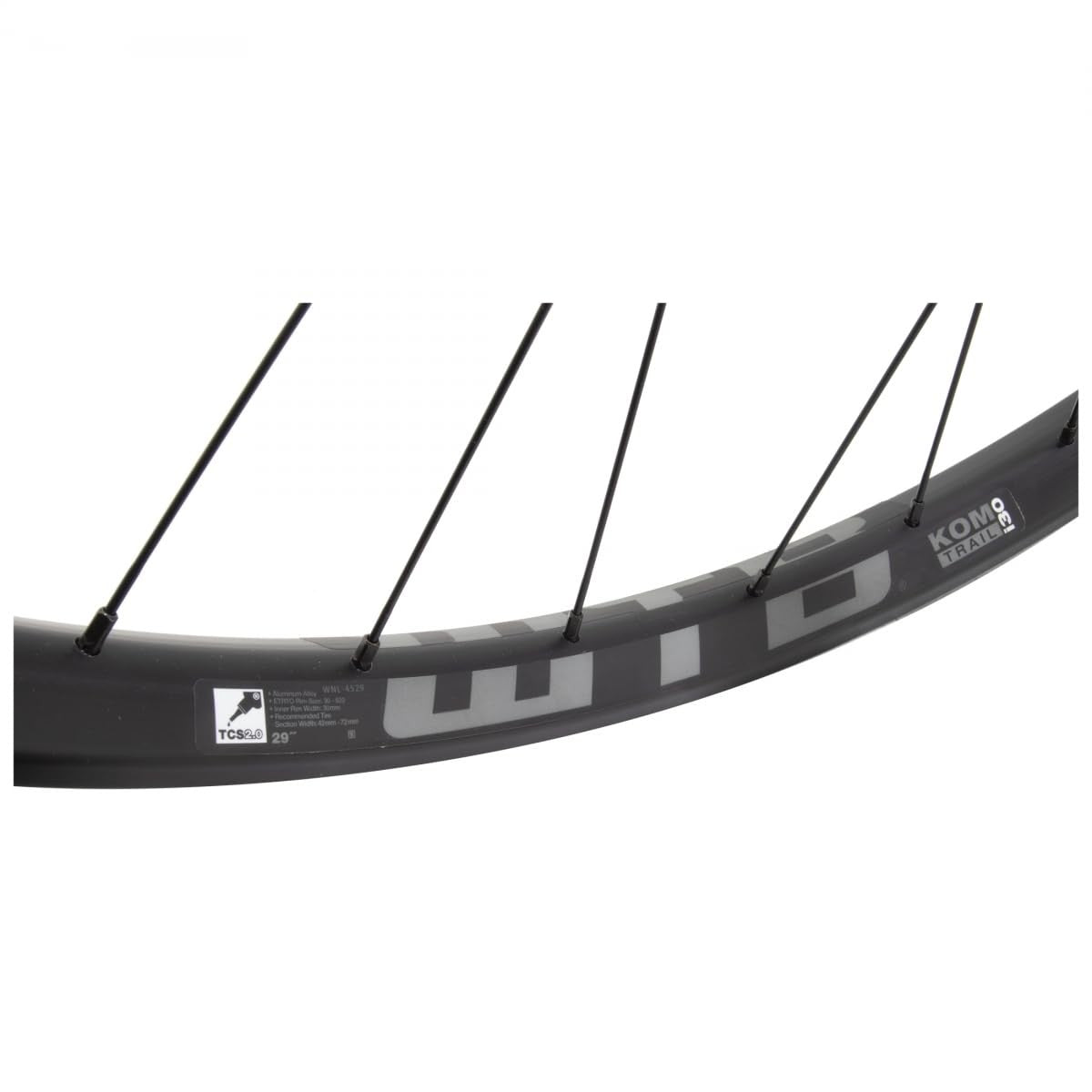WheelMaster 29in Alloy Mountain Disc Double Wall 29in Set WTB KOM Trail TCS 4