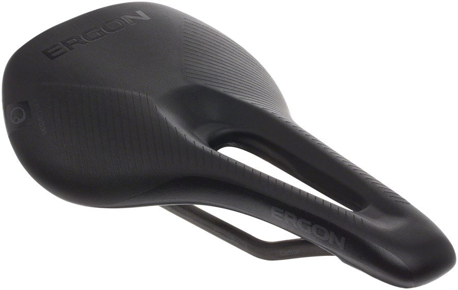 Ergon SR Pro Carbon Saddle - Carbon, Stealth, Women's, Medium/Large 1