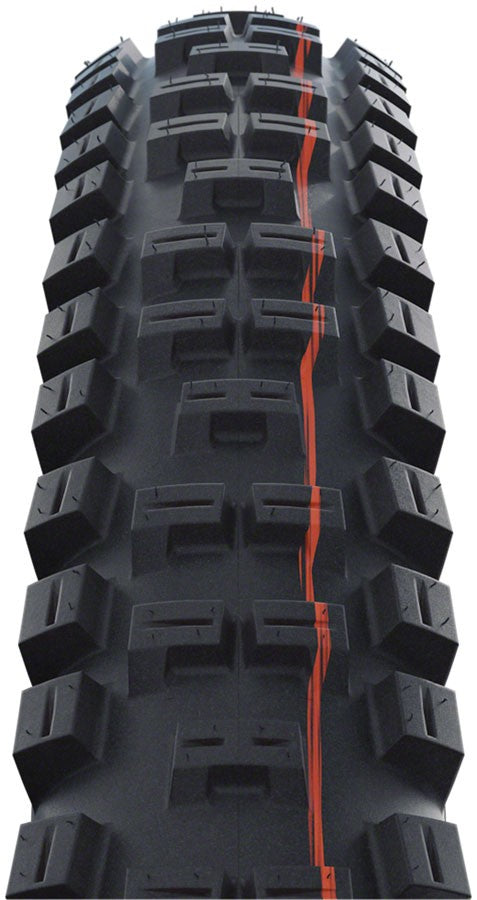 Schwalbe Big Betty Tire 29x2.6 Tubeless Folding Blk Evo Line Soft Super Gravity 2