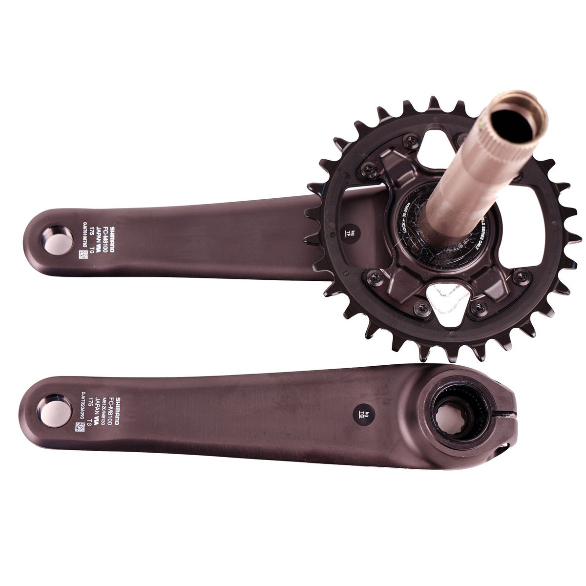 Shimano DEORE XT FC-M8100-1 Crankset 175mm 30T 12-Speed Hollowtech 2 4