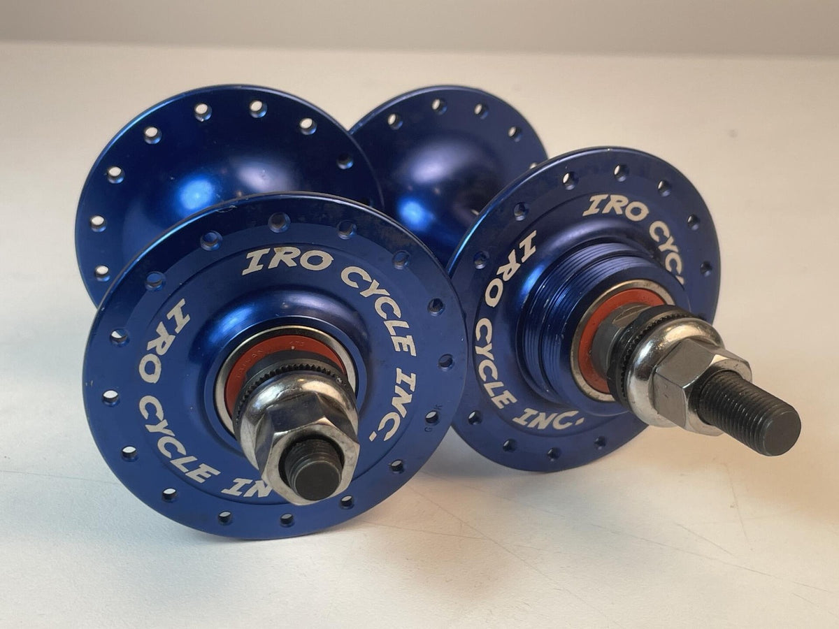 IRO Cycle Formula Track Hubs F / R 32h Fix/Fix Sealed Bearing - Blue Anodized 4