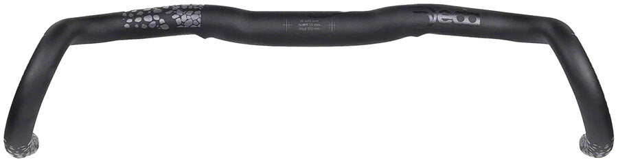 Deda Elementi Gera Drop Handlebar - Alloy 44cm 31.7mm Black Internal Cable 1