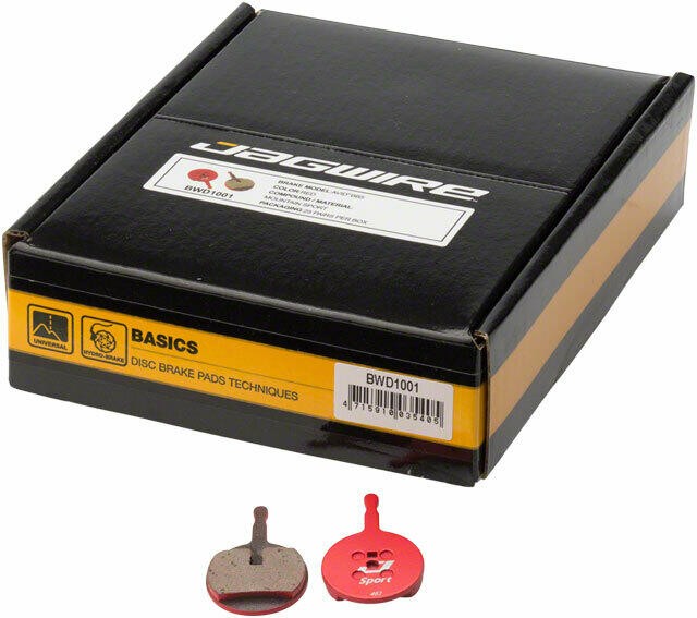 Jagwire Mountain Sport Semi-Metallic Disc Brake Pads for Avid BB5 Box of 25 1