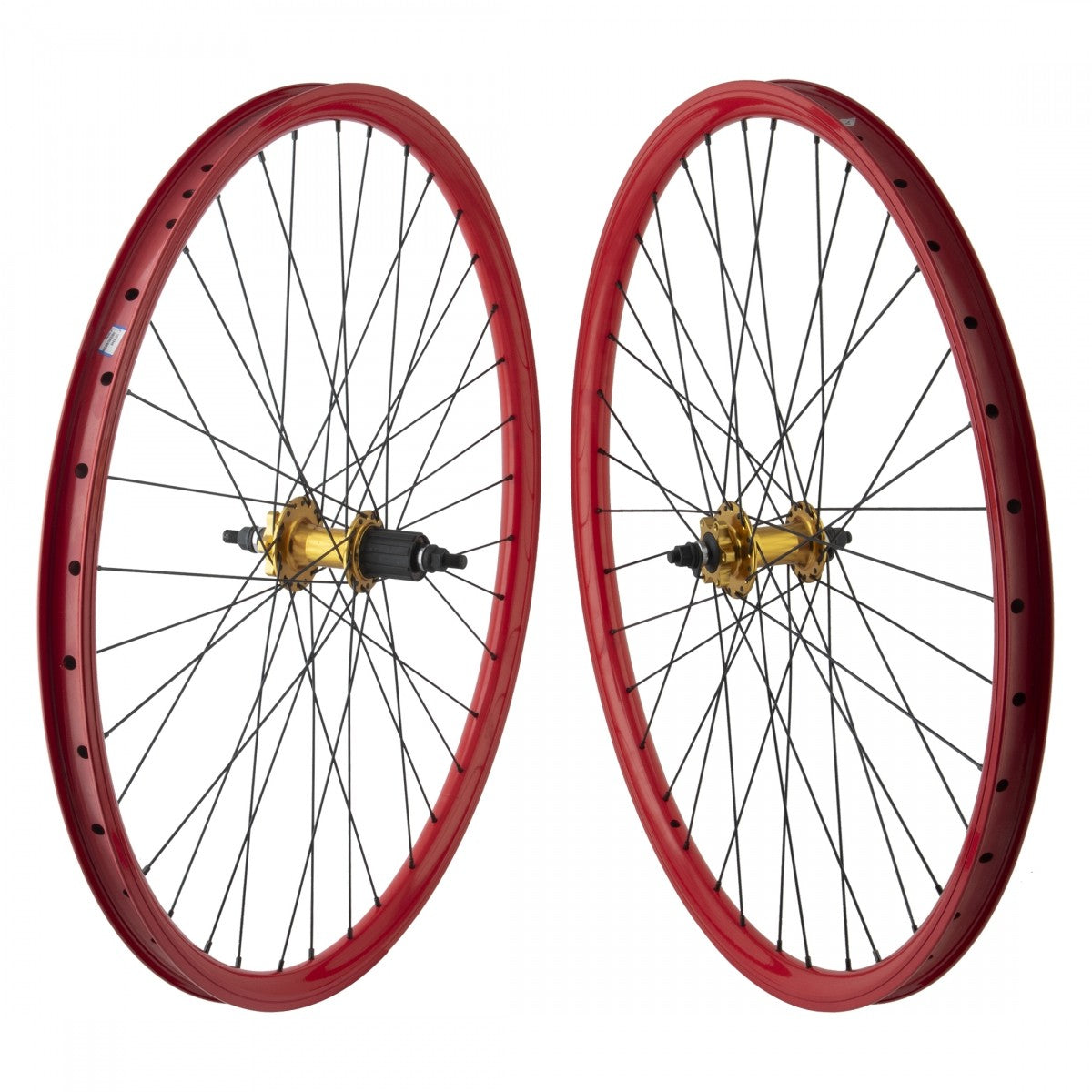 Wheel Master 29in Alloy Mountain Disc Double Wall Rim Set SE Bikes J25SG 1