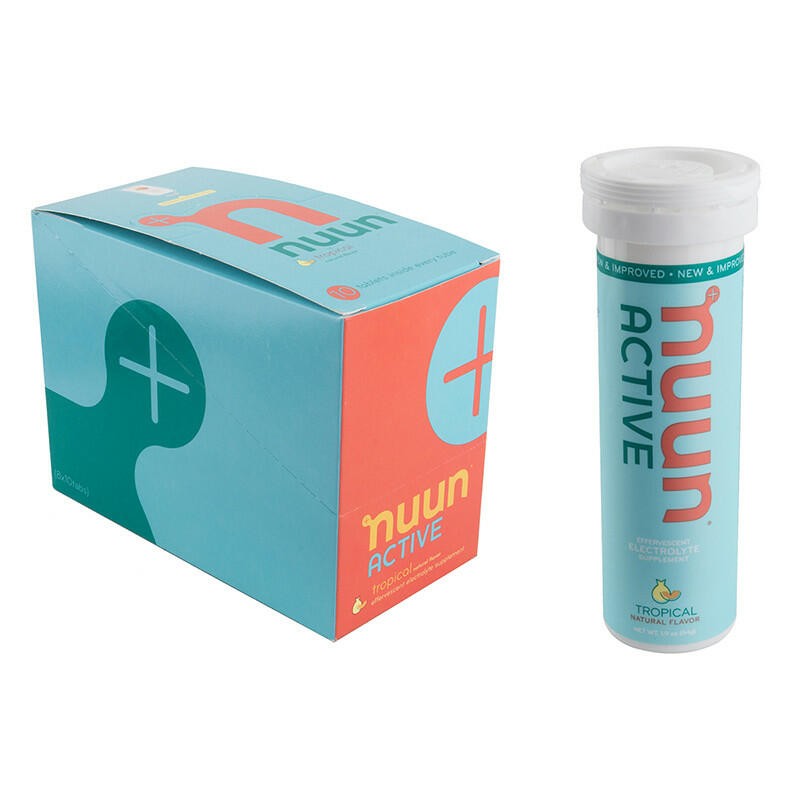 Nuun Electrolyte Active Drink Tabs Food Nuun Electrolyte Active Tropical Bxof8 1