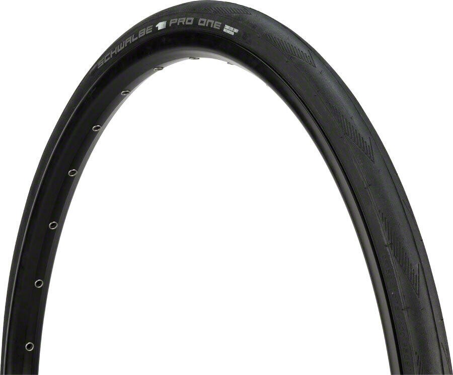 Schwalbe Pro One Tire - 700x25 Tubeless Folding Black Evolution Line Addix 1