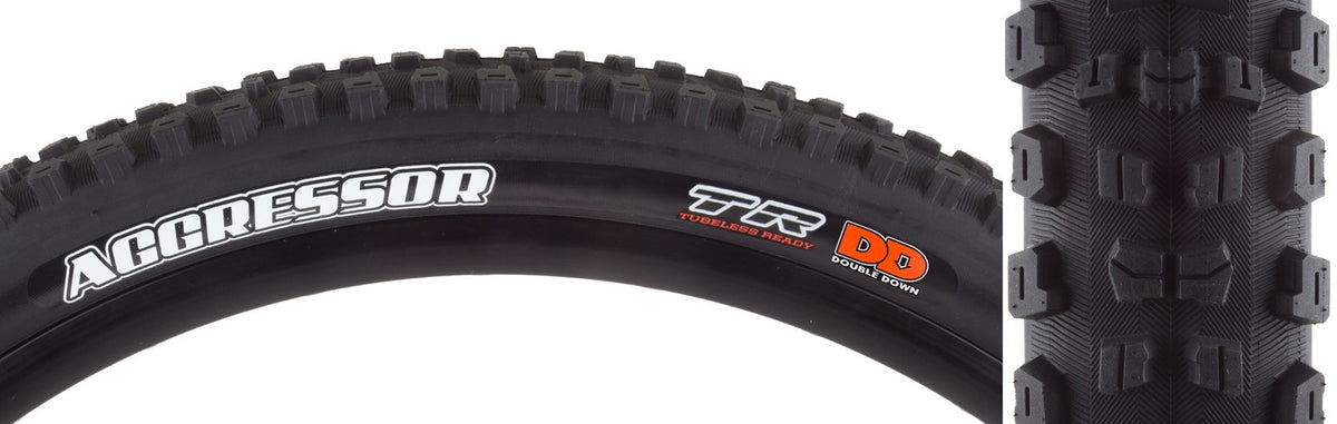 Maxxis Aggressor Tire - 29 x 2.5, Tubeless, Folding, Black, Dual, DD, Wide Trail 1
