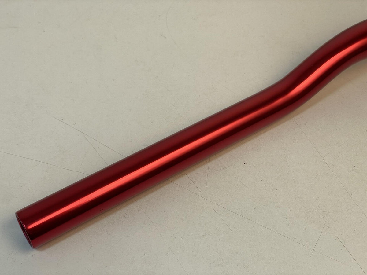 NOS Soma Late Riser Handlebars 540mm x 25mm x 25.4mm Clamp - Red Anodized 10