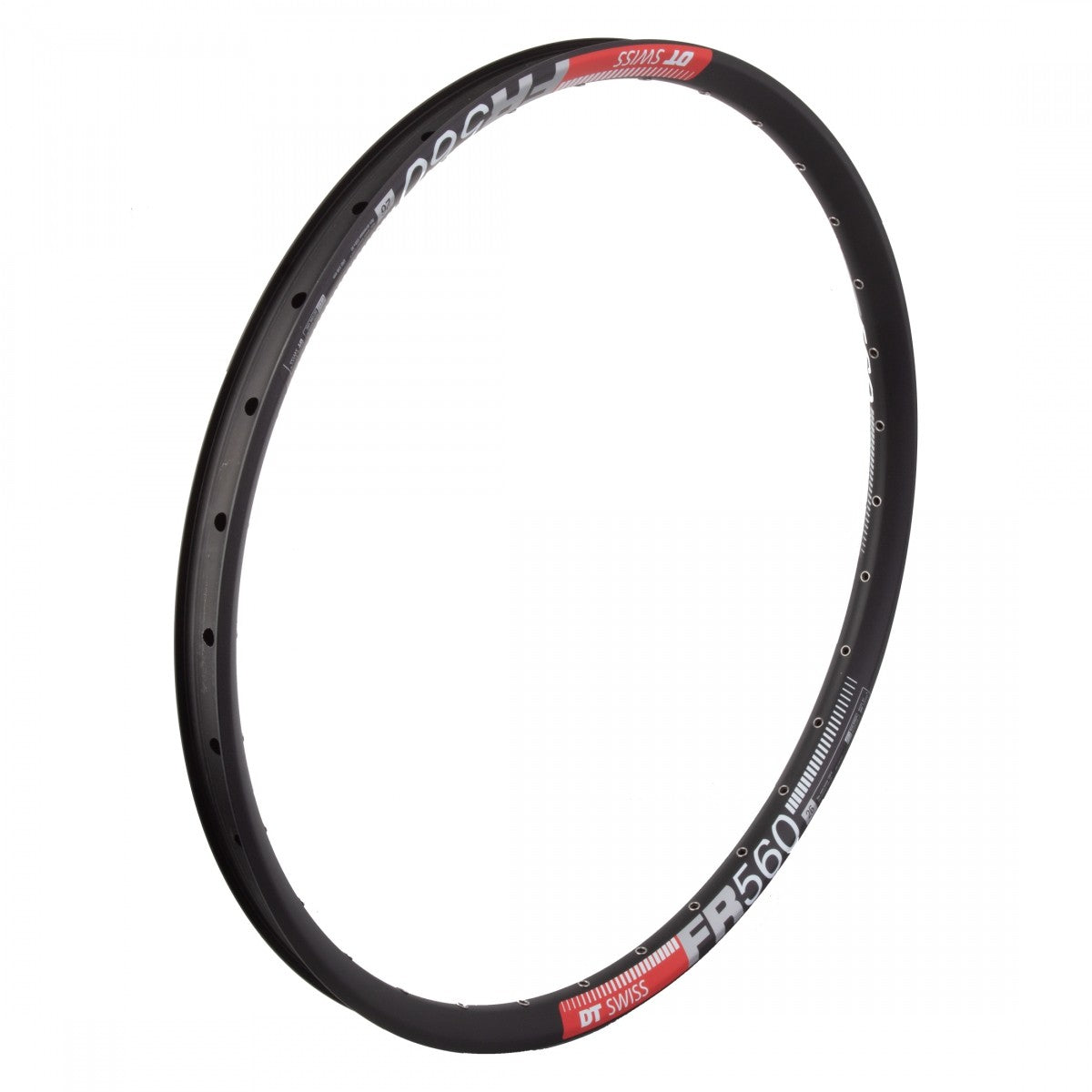 2 Pack DT Swiss FR 560 Rim 26" 32h Tubeless Ready Disc Black Downhill Freedride 2