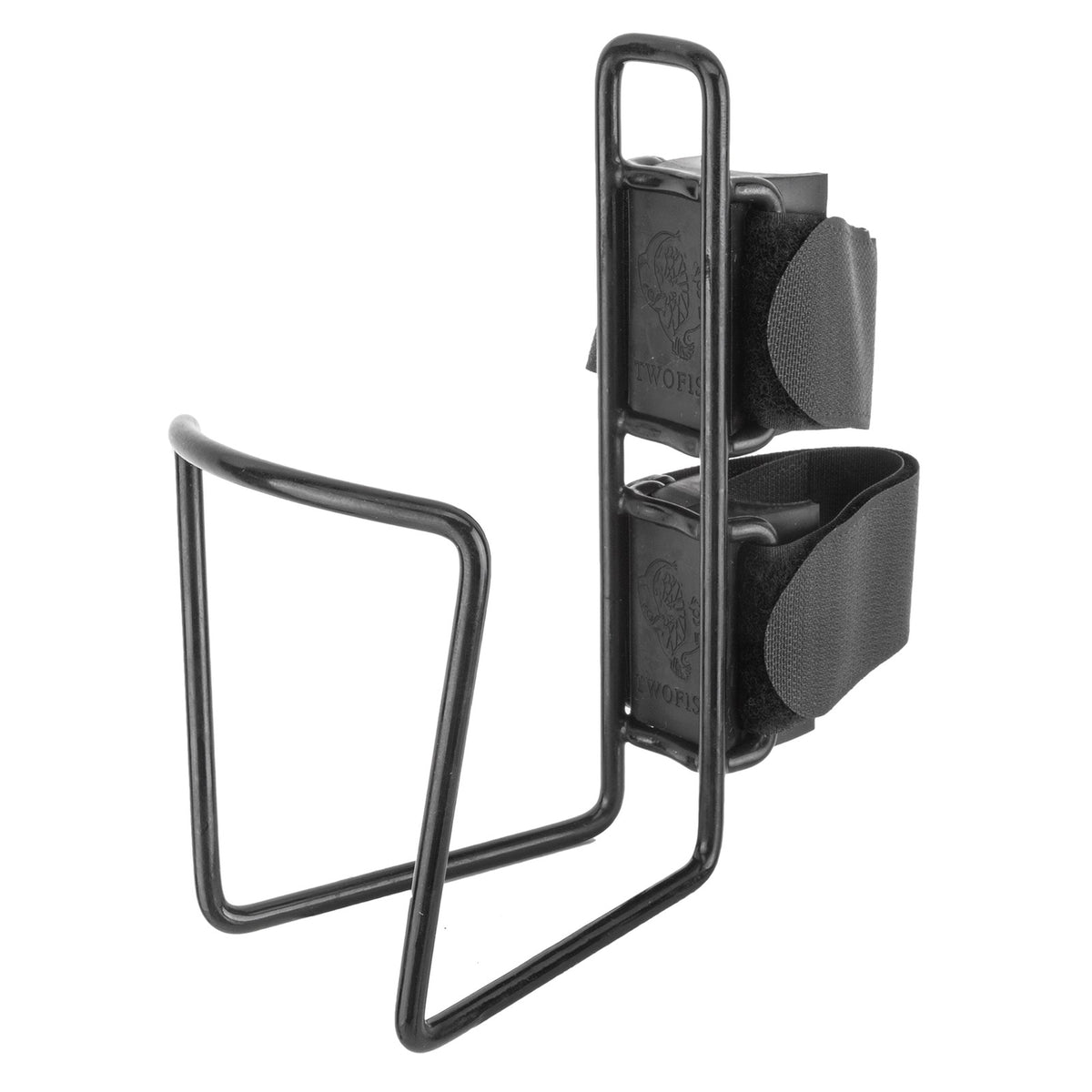 TwoFish QuickCage 40oz Water Bottle Cage: Vinyl Coated Black, No Bottle Included 1