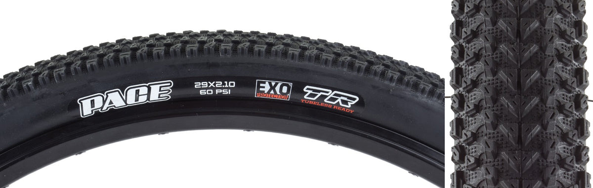 Maxxis Pace Tire - 29 x 2.10, Tubeless, Folding, Black, Dual, EXO 1